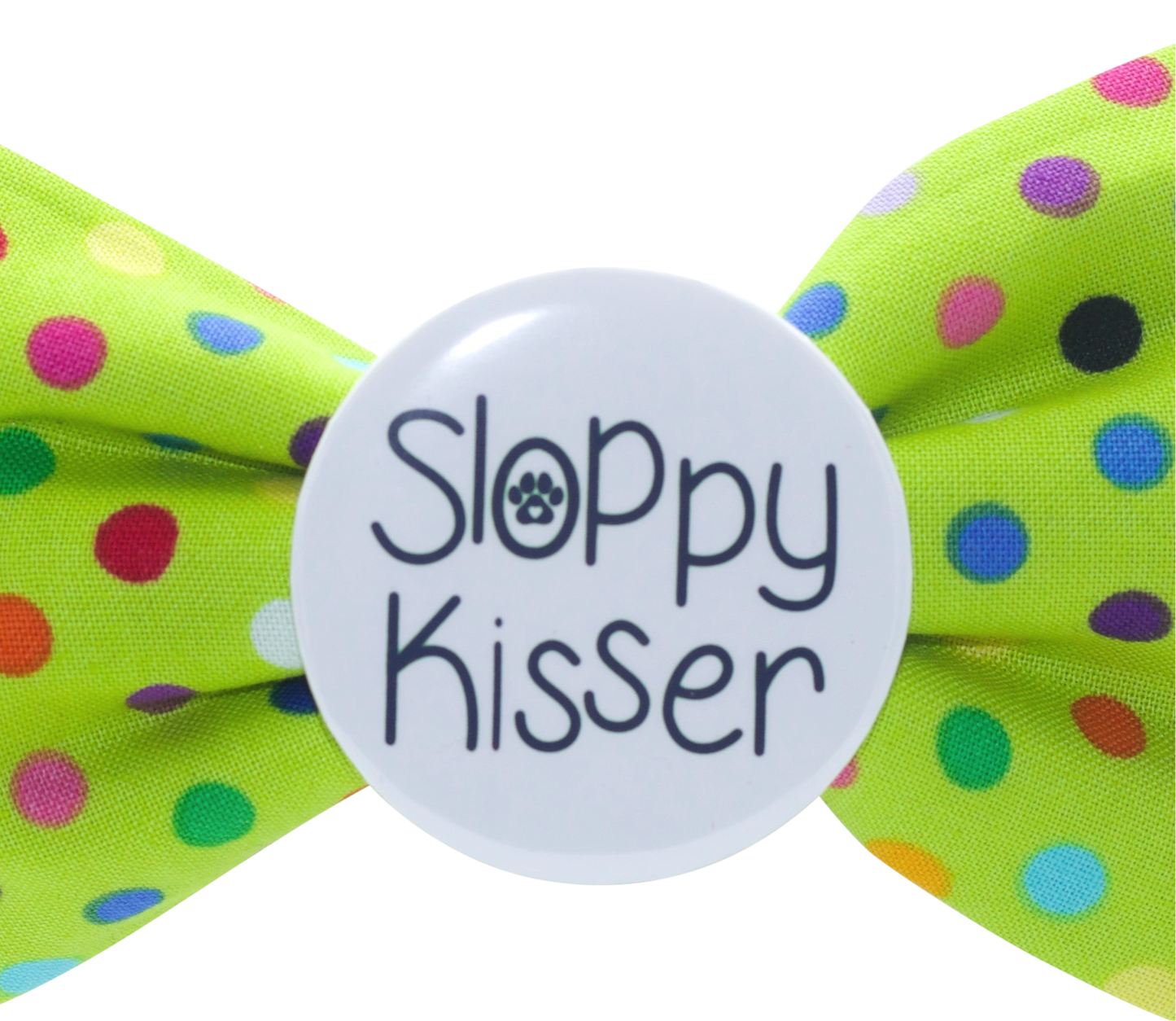 Personalized Party Green Handmade Dog Collar bow tie