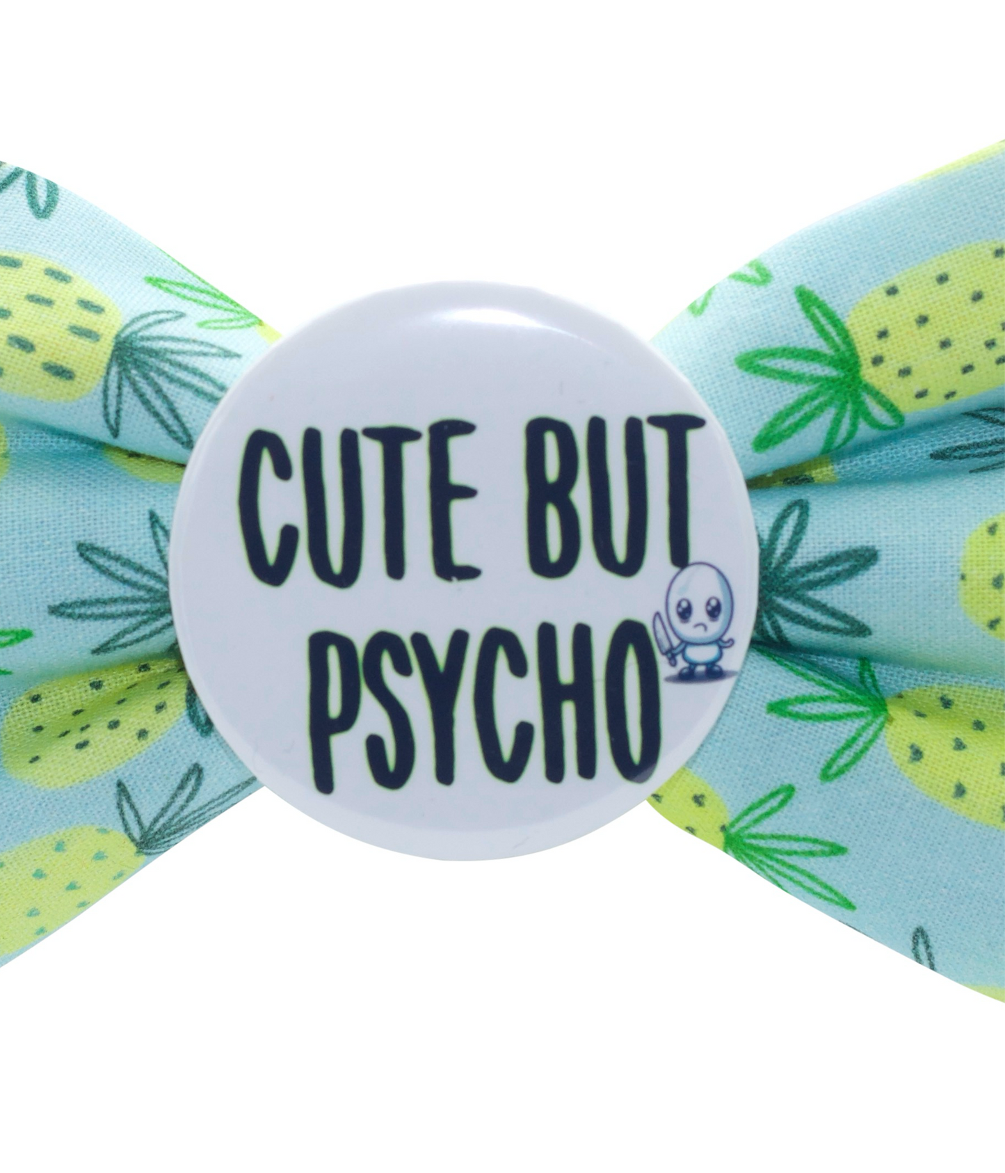 Personalized Pineapple Dog bowtie