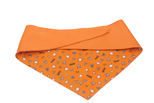 Orange Starlight Bandanna