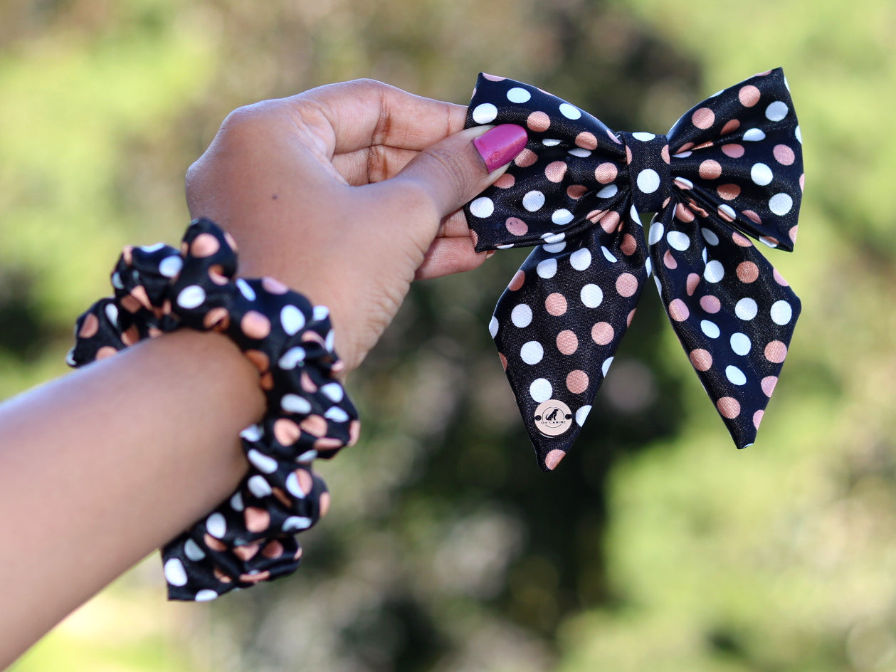 Retro Polkadot Bow, Sailor bow and Scrunchies