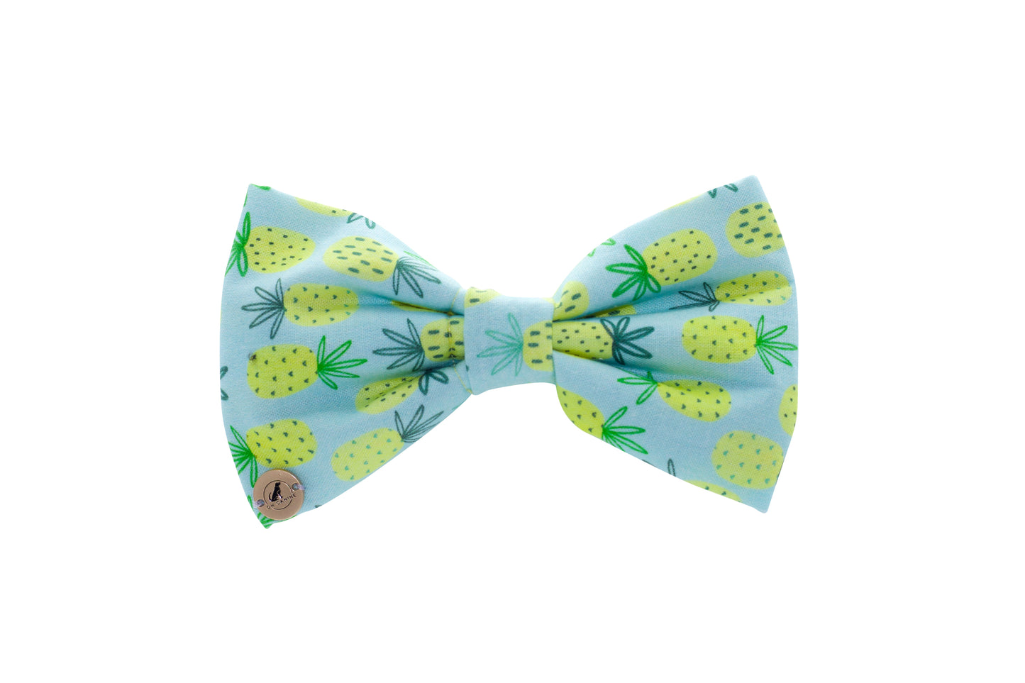 Personalized Pineapple Dog bowtie