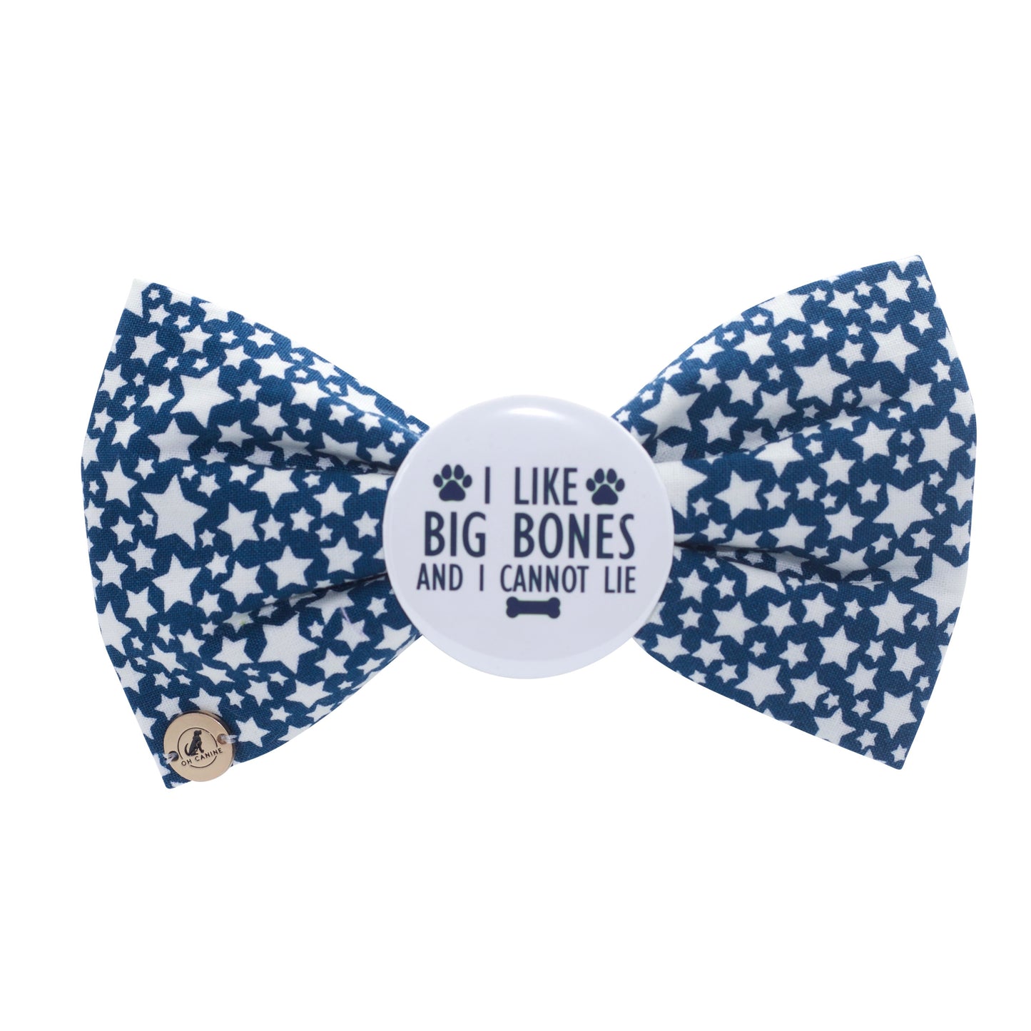 Personalized Starry Elegance Handmade Dog Collar bow tie